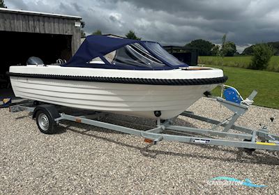 Fjordjollen 500 Classic Motorbåt 2023, med Yamaha F40FETL motor, Danmark