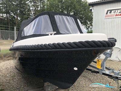 Fjordjollen 500 Classic Motorbåt 2022, med Yamaha F60Fetl motor, Danmark