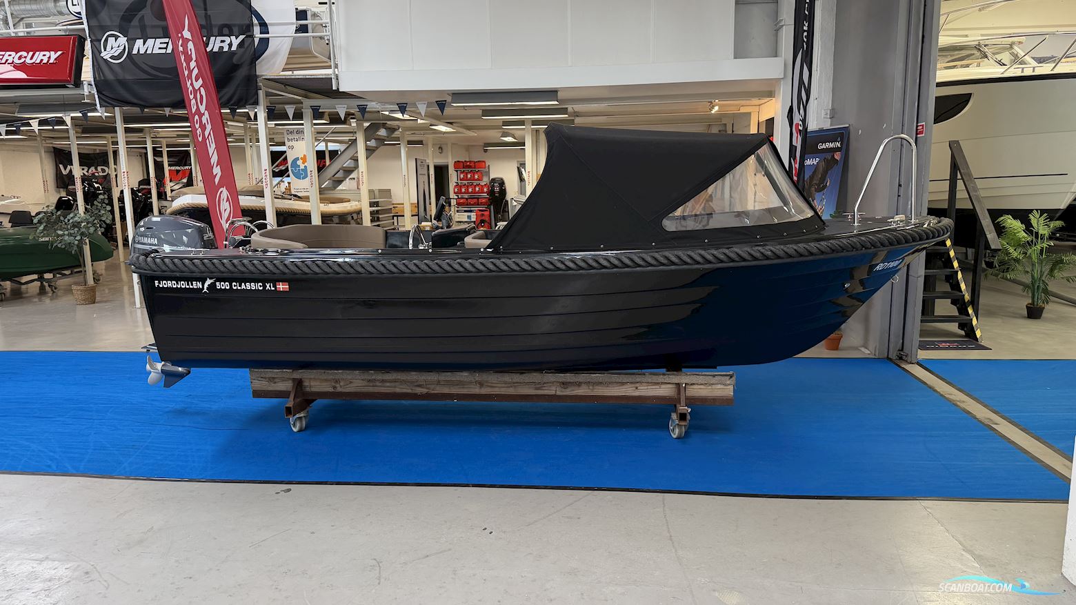 Fjordjollen 500 XL Motorbåt 2024, med Yamaha 25 hk 4-Takt motor, Danmark