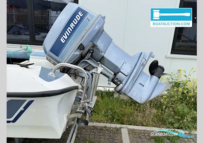 Fletcher Gto Motorbåt 1983, med Evinrude motor, Belgien