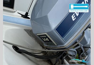 Fletcher Gto Motorbåt 1983, med Evinrude motor, Belgien