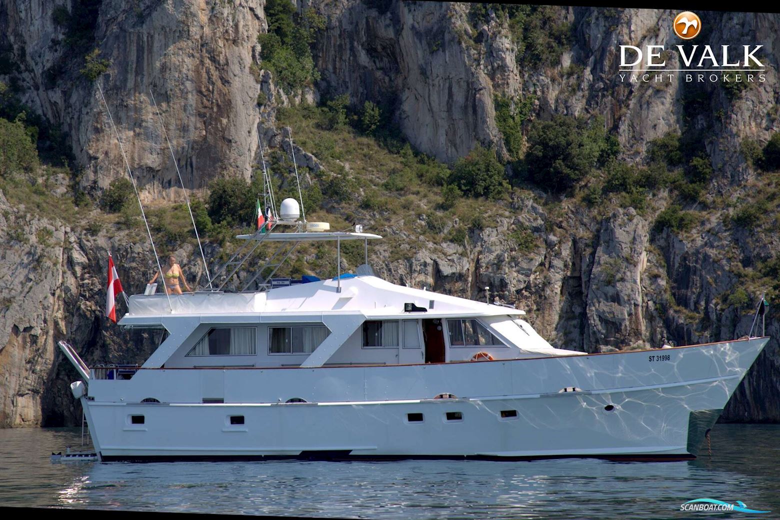 Fleur de Lys 54 Motorbåt 1974, med Man motor, Italien
