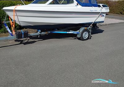 Flipper 515 HT Motorbåt 1999, med Mercury 4 Stroke motor, Sverige