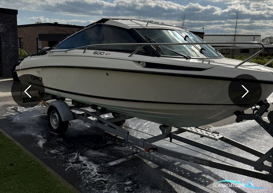 Flipper 600 ST Motorbåt 2016, med Mercury motor, Danmark