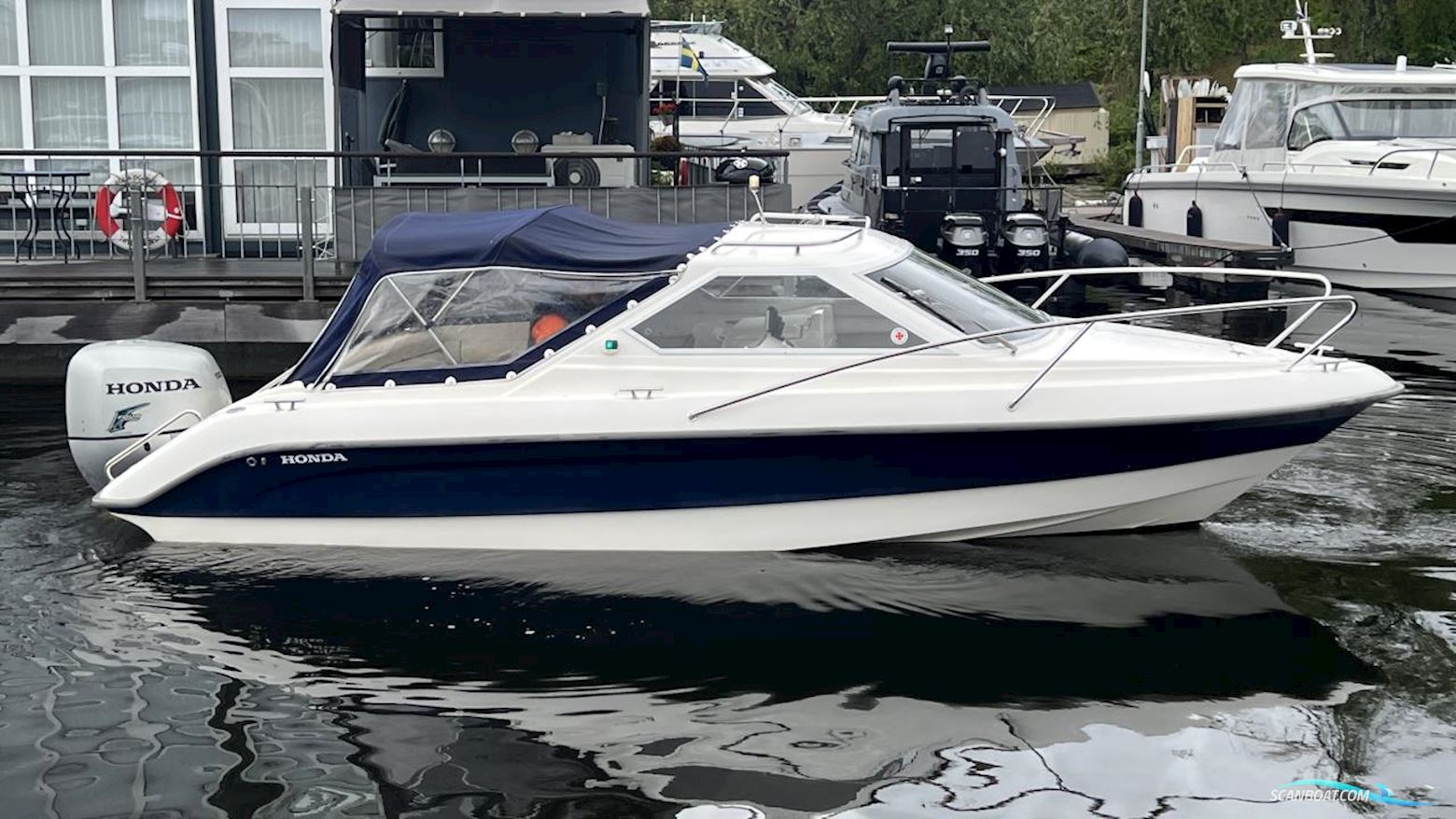 Flipper 630 HT Motorbåt 2006, med Honda motor, Sverige