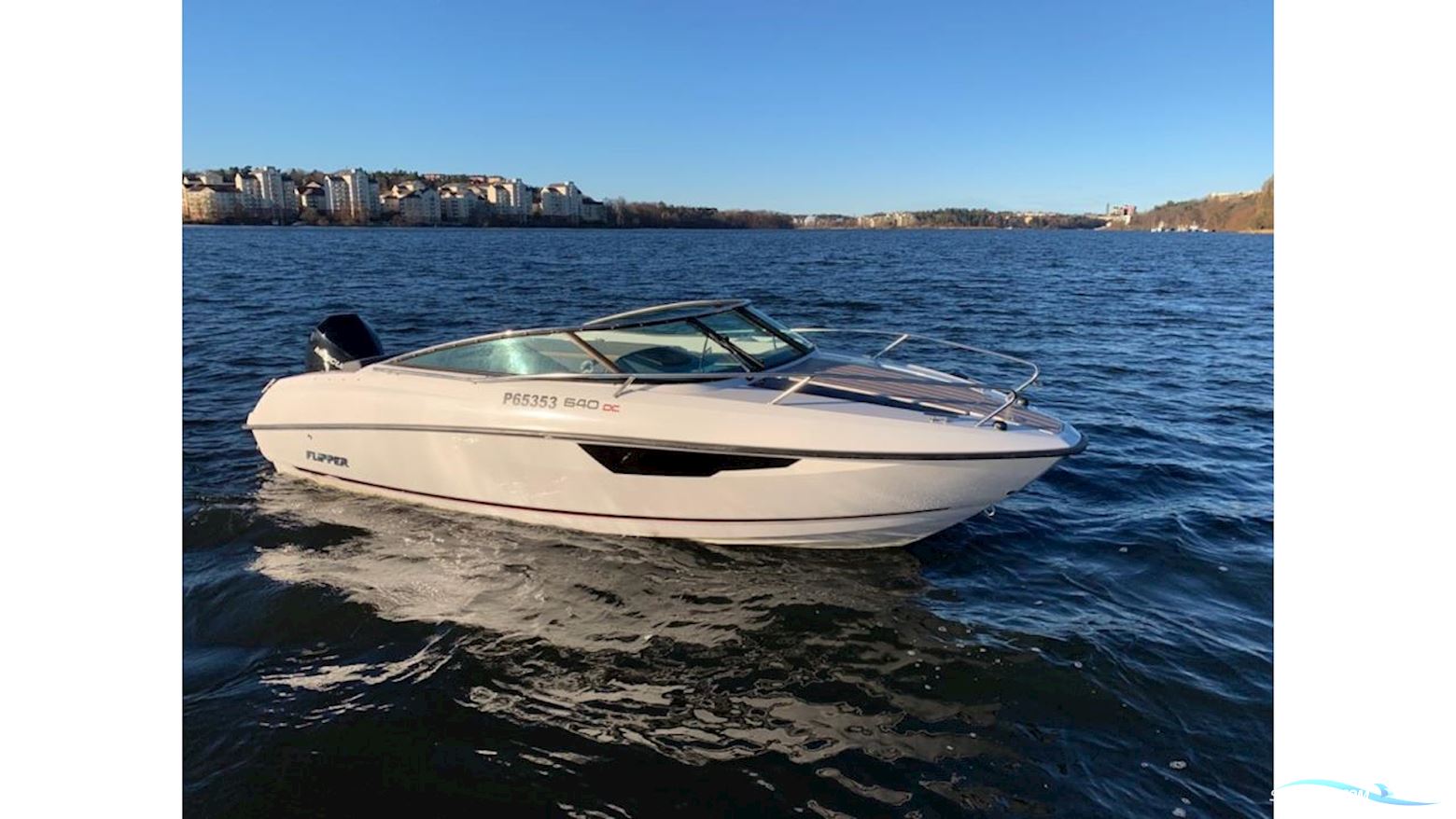 Flipper 640 DC Motorbåt 2017, med Mercury motor, Sverige