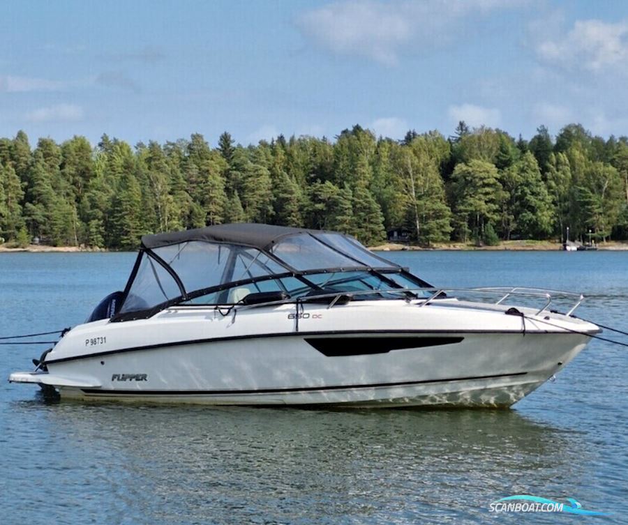 Flipper 650 DC Motorbåt 2022, med Mercury motor, Sverige
