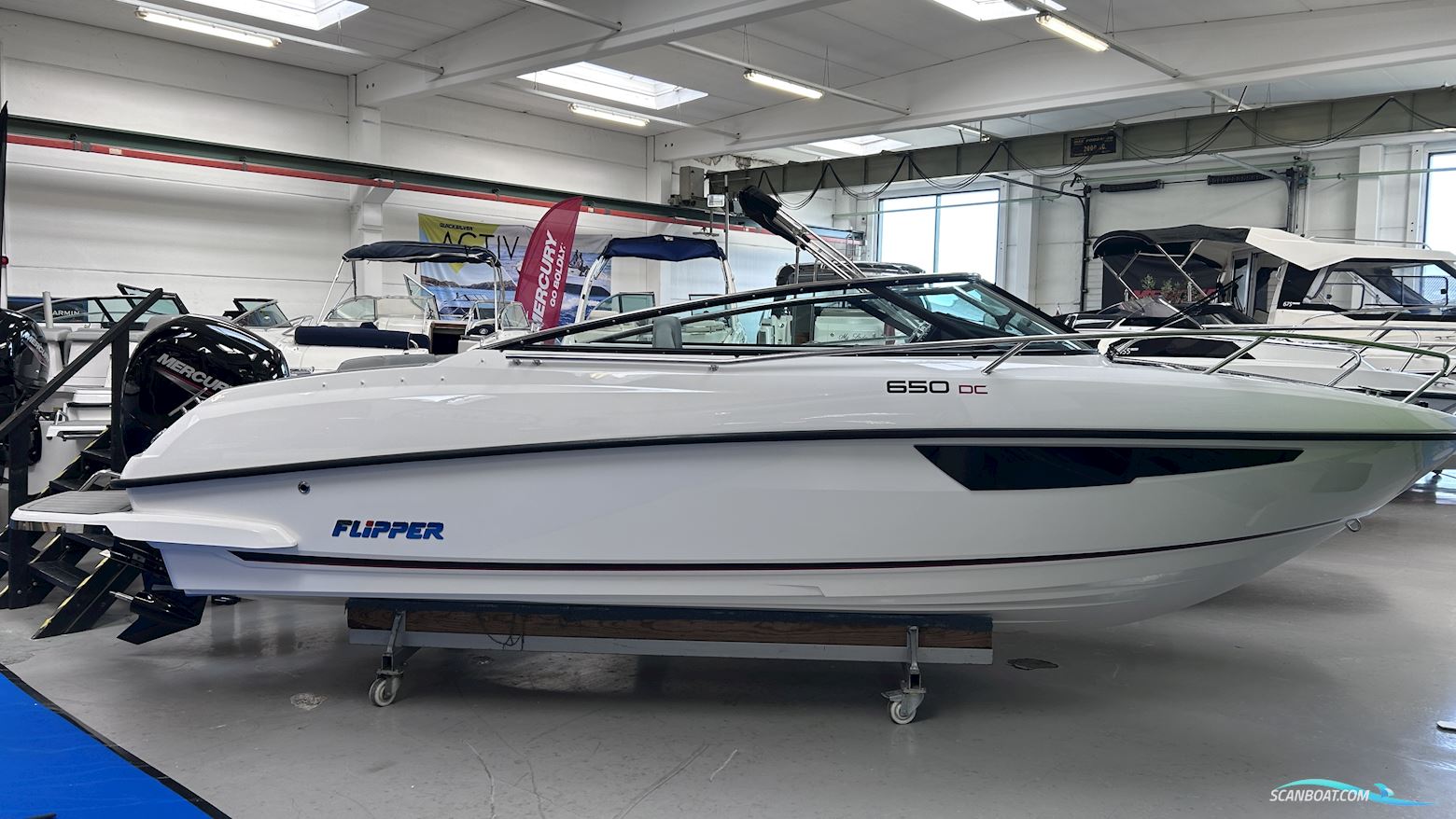 Flipper 650 DC Motorbåt 2026, med Mercury motor, Danmark