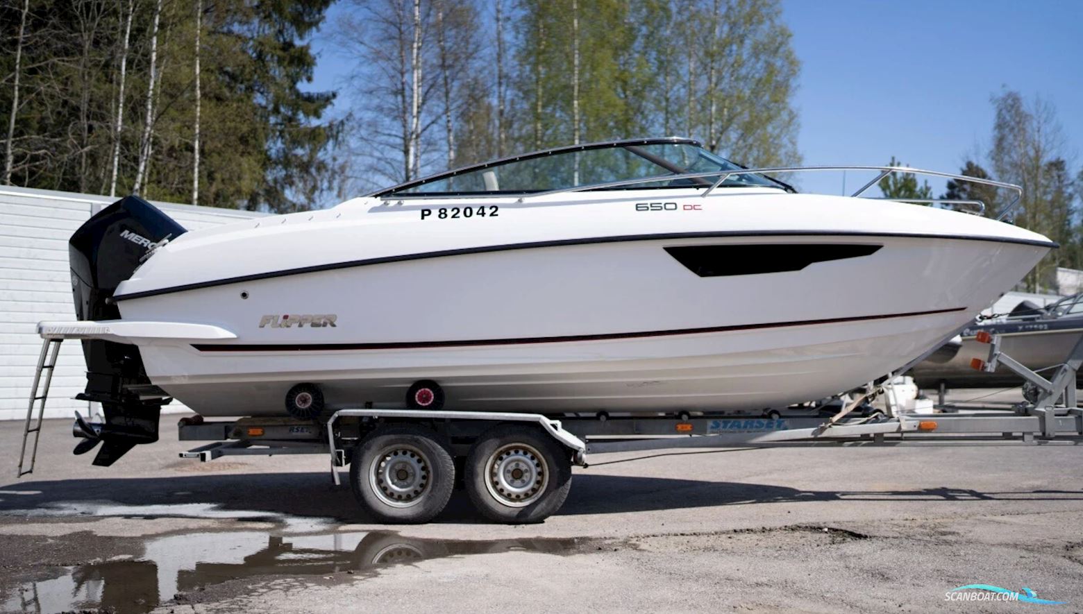 Flipper 650 DC Motorbåt 2021, med Mercury 4 Stroke motor, Finland