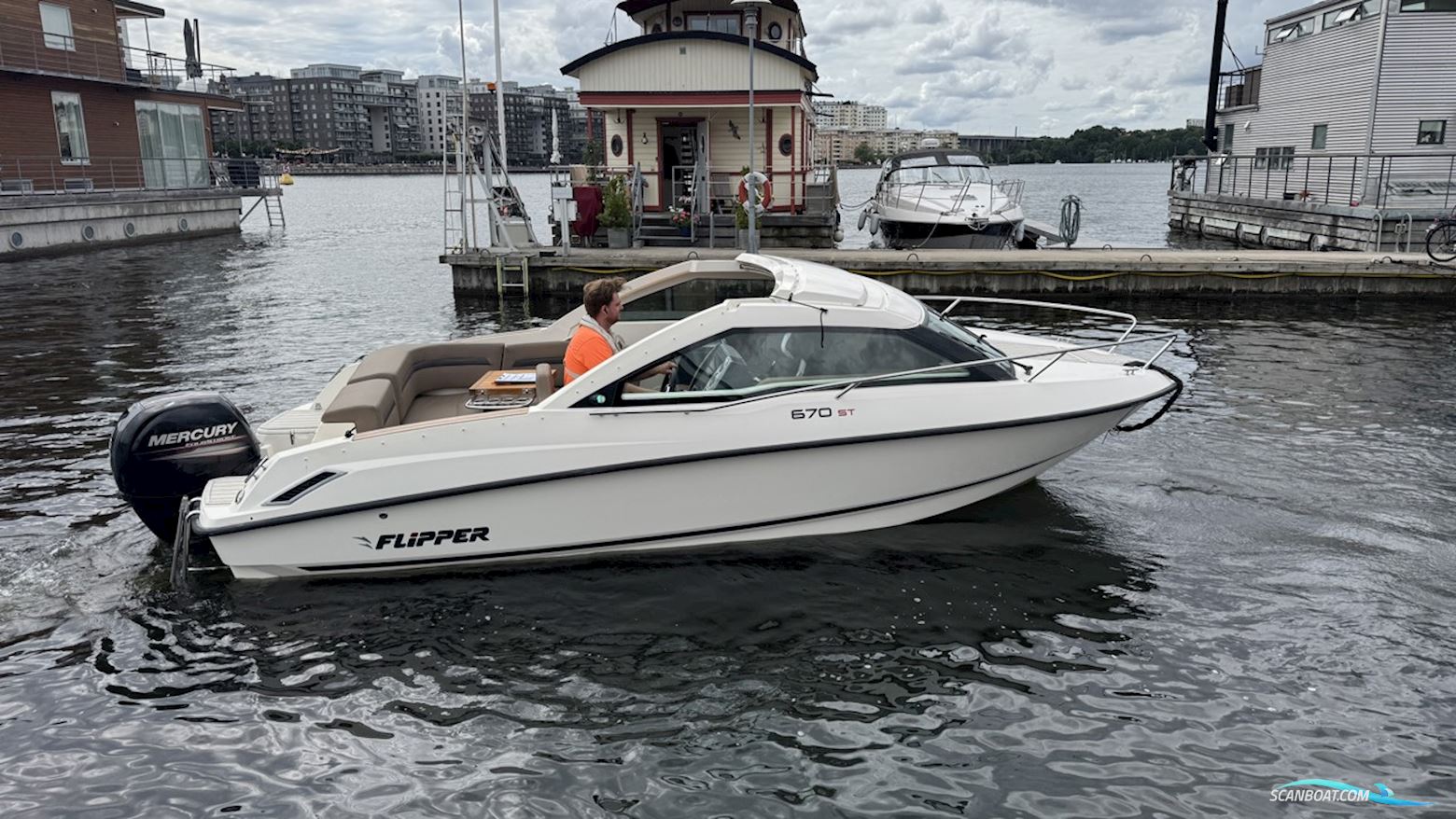 Flipper 670 ST Motorbåt 2015, med Mercury motor, Sverige