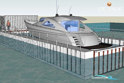 Floating Dock Motorbåt 2020, med no engine motor, Holland