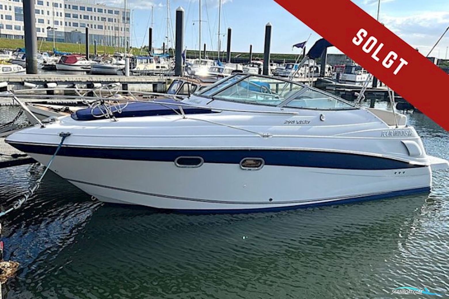 Four Winns 248 Vista – Solgt Motorbåt 2000, med Volvo Penta motor, Danmark