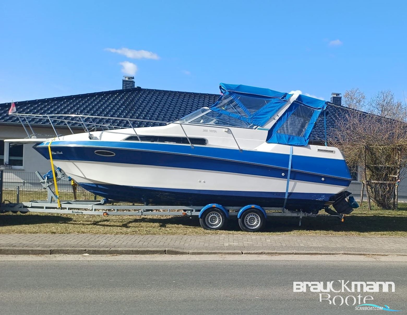 Four Winns 265 Fiesta Motorbåt 1991, med Steyer Diesel motor, Tyskland