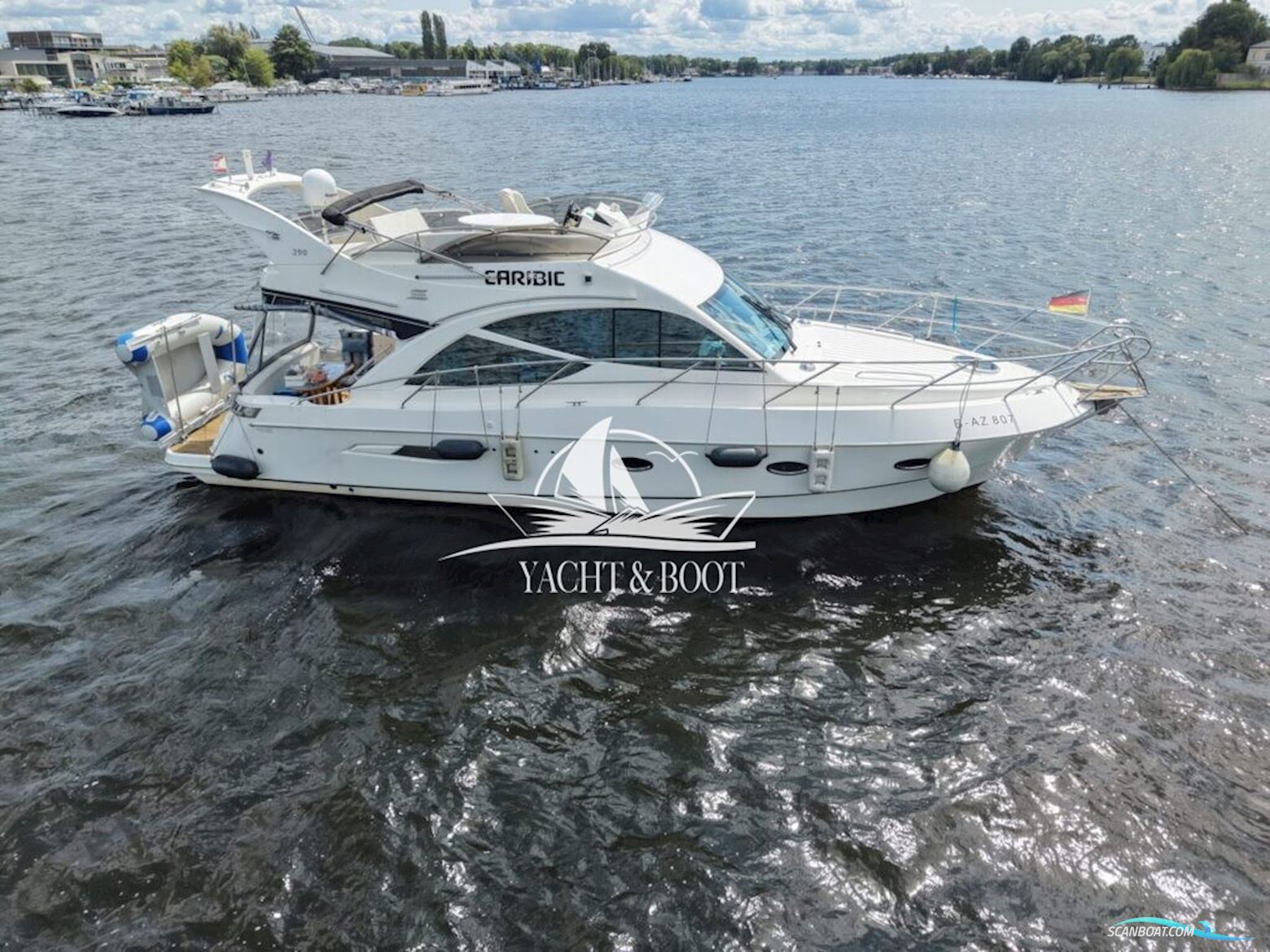 Galeon 390 Fly Motorbåt 2008, med Volvo Penta motor, Tyskland