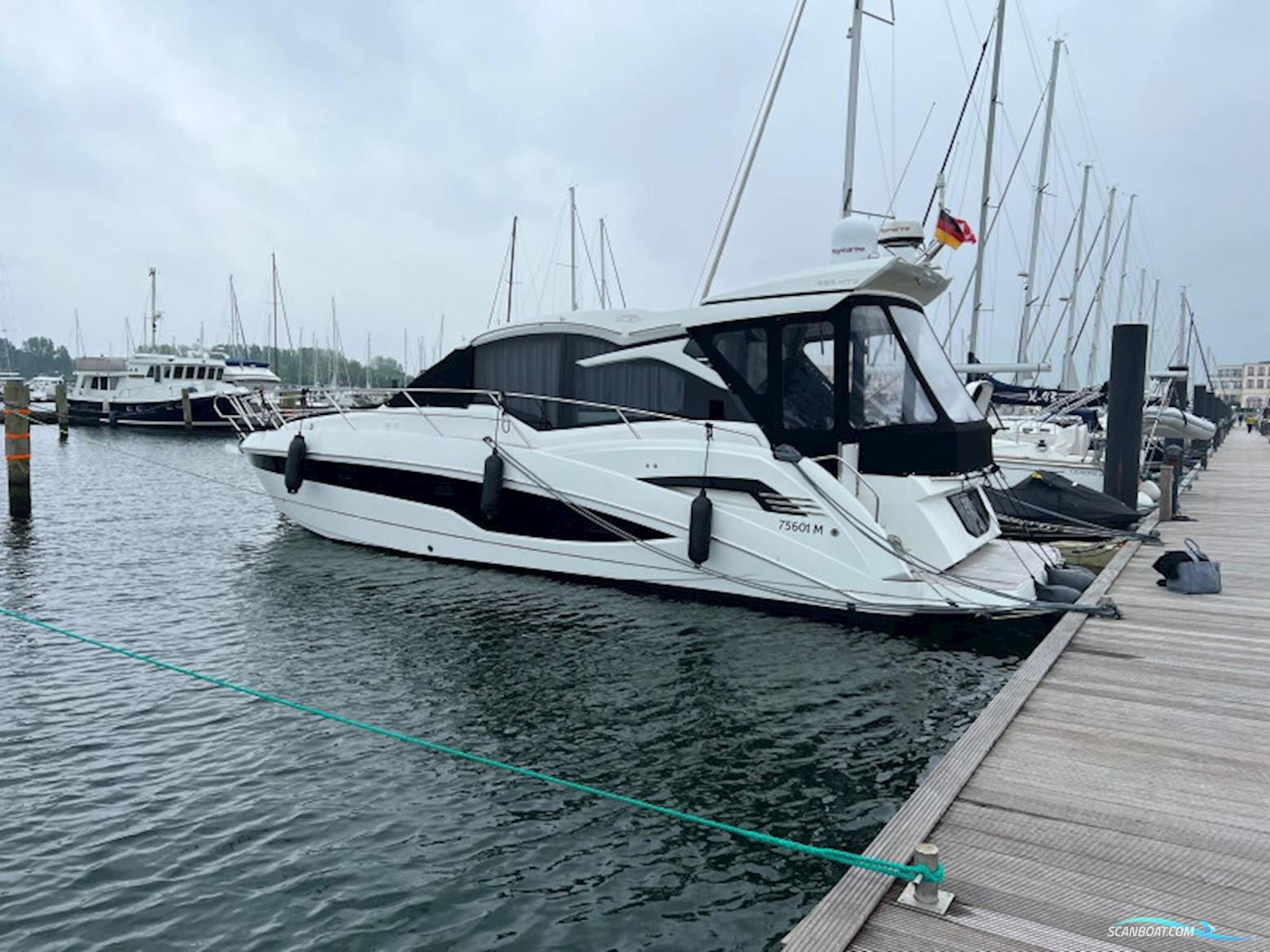 Galeon 425 Hts Motorbåt 2022, med Volvo Penta D4-270 Evc Dpi motor, Tyskland