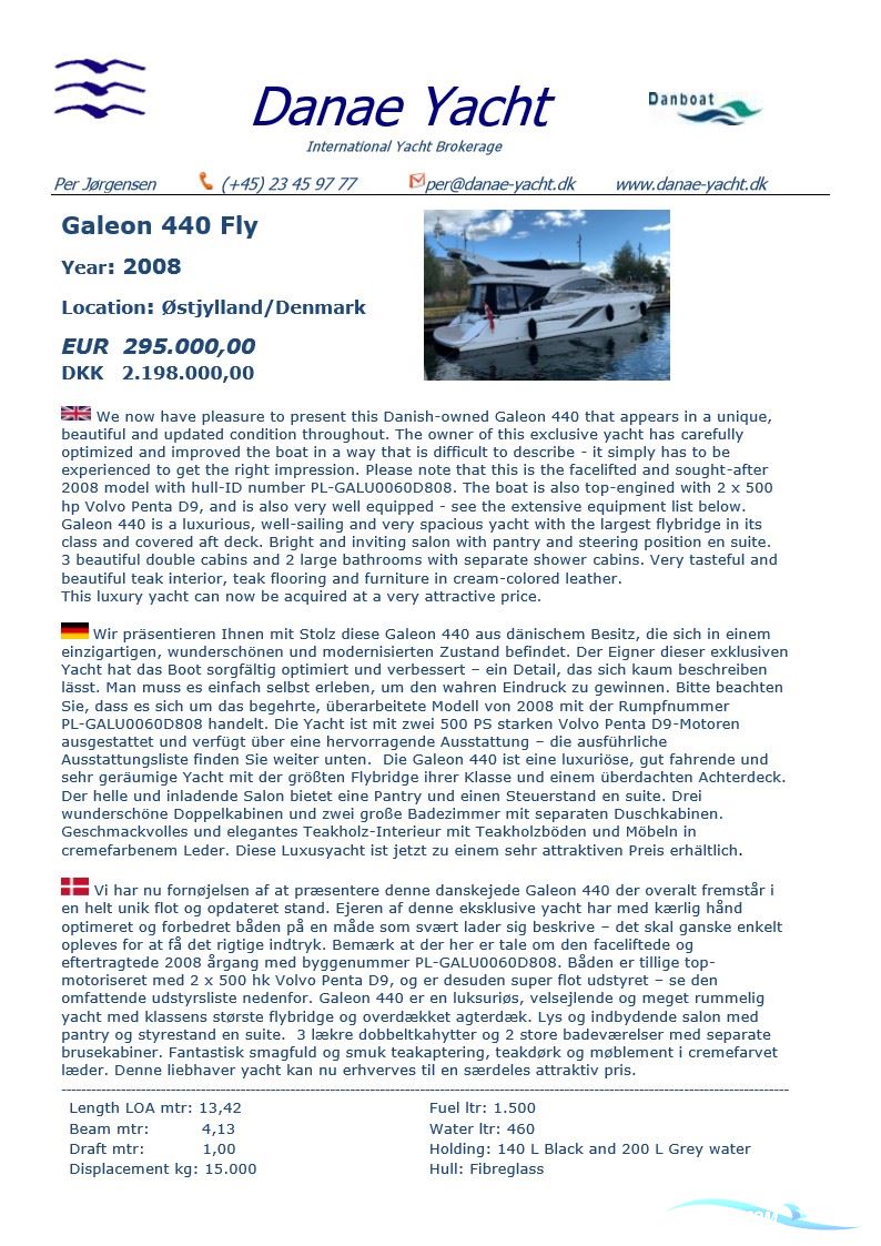 Galeon 440 Fly