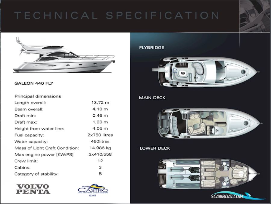Galeon 440 Fly