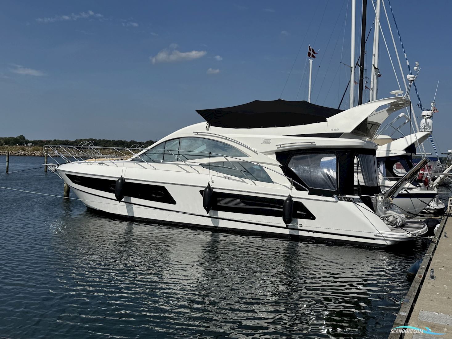 Galeon 440 Fly Motorbåt 2007, med Volvo Penta IPS 600 motor, Danmark