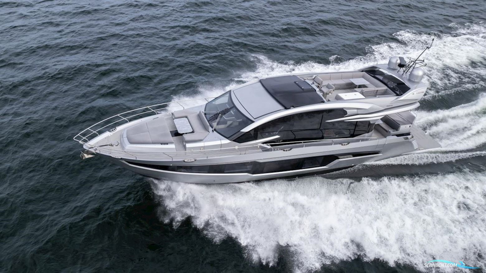 Galeon 700 Skydeck Motorbåt 2024, med 2x Man Marine V8 1200 motor, Sverige