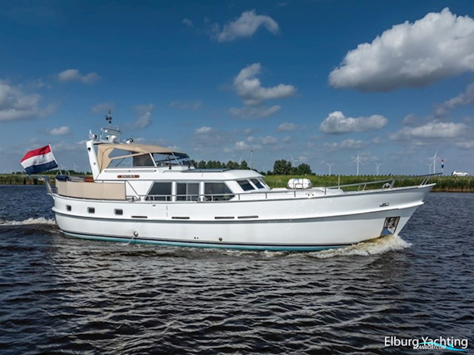 Gielen Rondspant Spitsgatkotter 1600 Motorbåt 2000, Holland