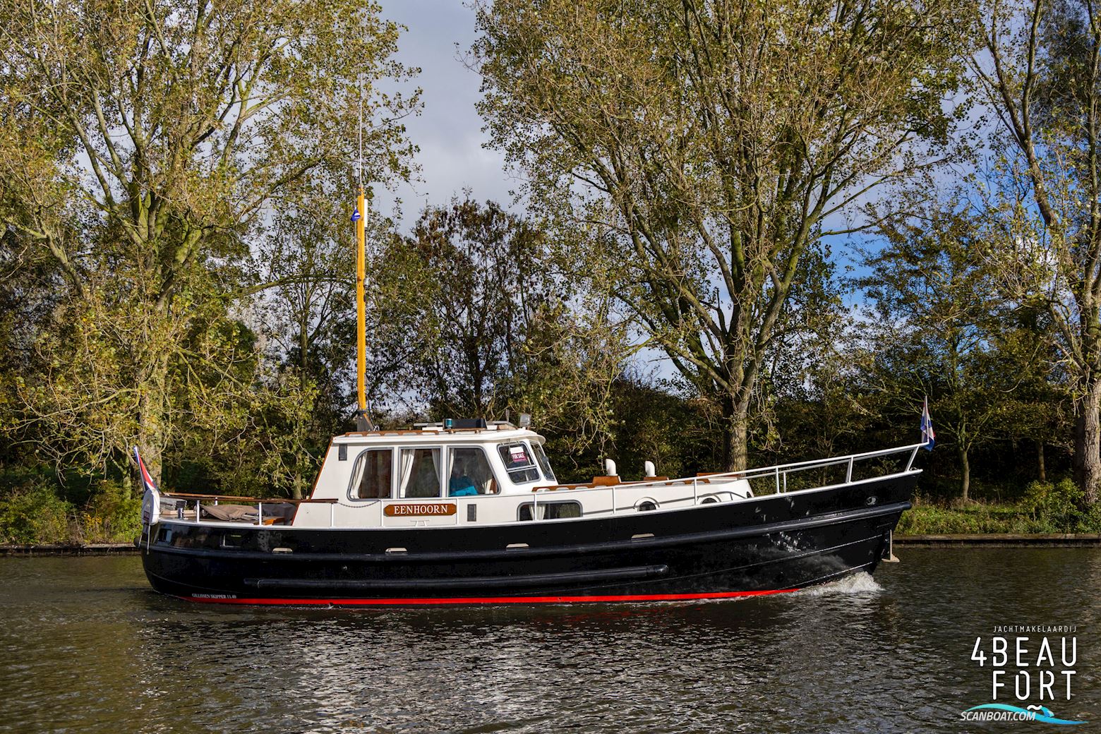 Gillissen Kotter Skipper 1140 Motorbåt 1977, med Volvo Penta MD 32a motor, Holland