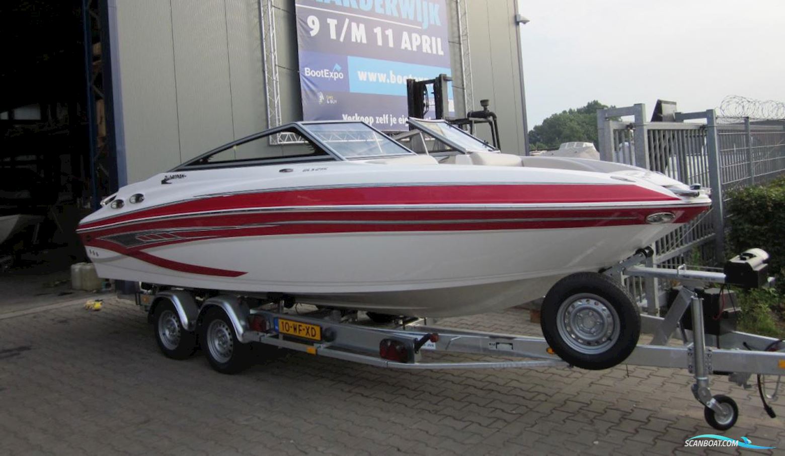 Glastron Gls 215 Bowrider Motorbåt 2010, med Volvo Penta motor, Holland