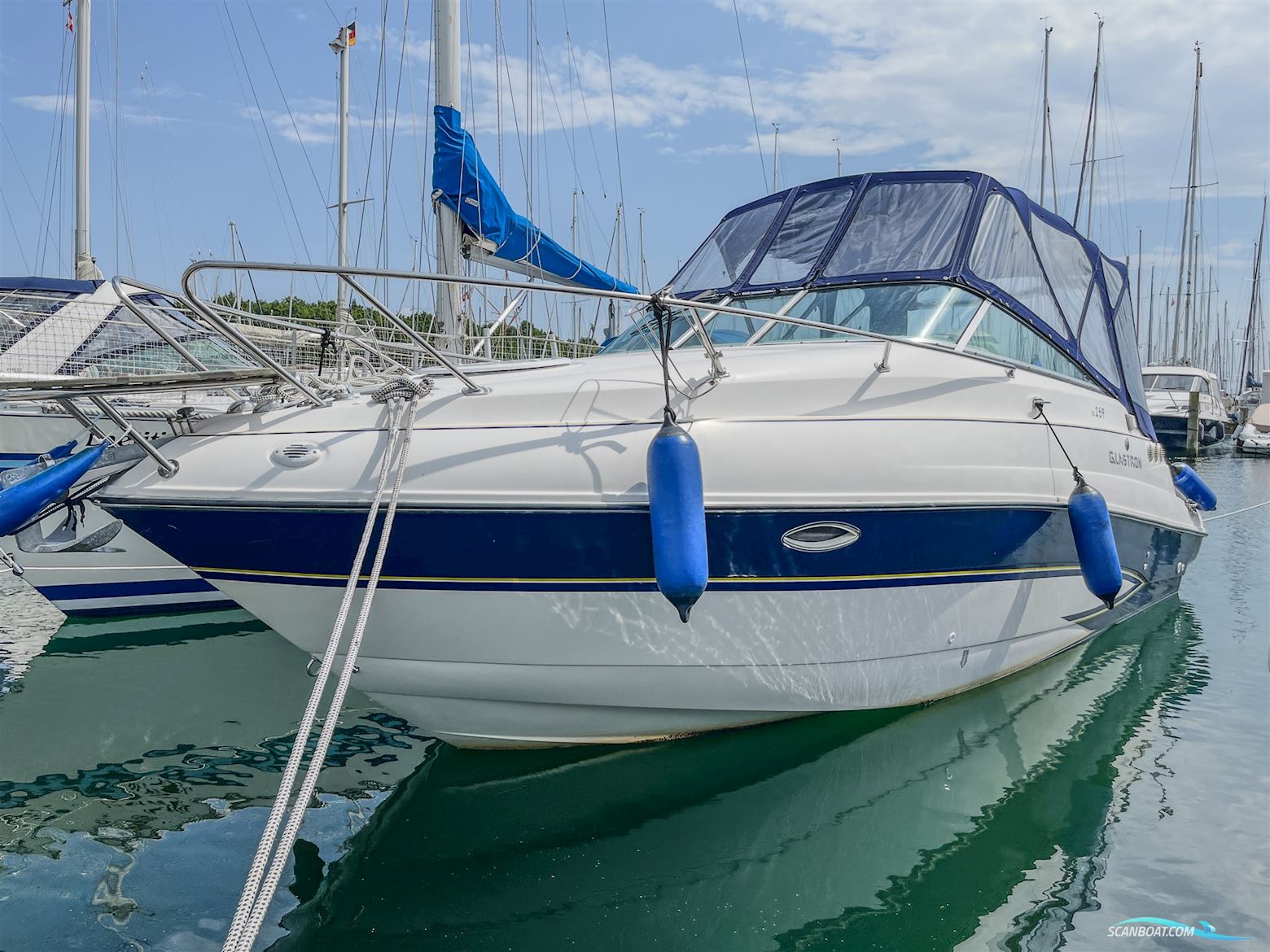 Glastron GS 259 Motorbåt 2007, med Volvo Penta D 4 motor, Danmark