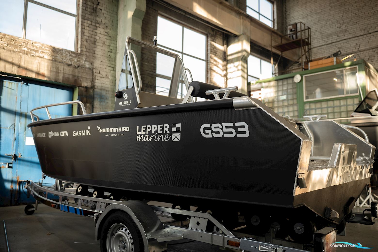Gliseris G5 Aluminiumsbåd Motorbåt 2025, Danmark