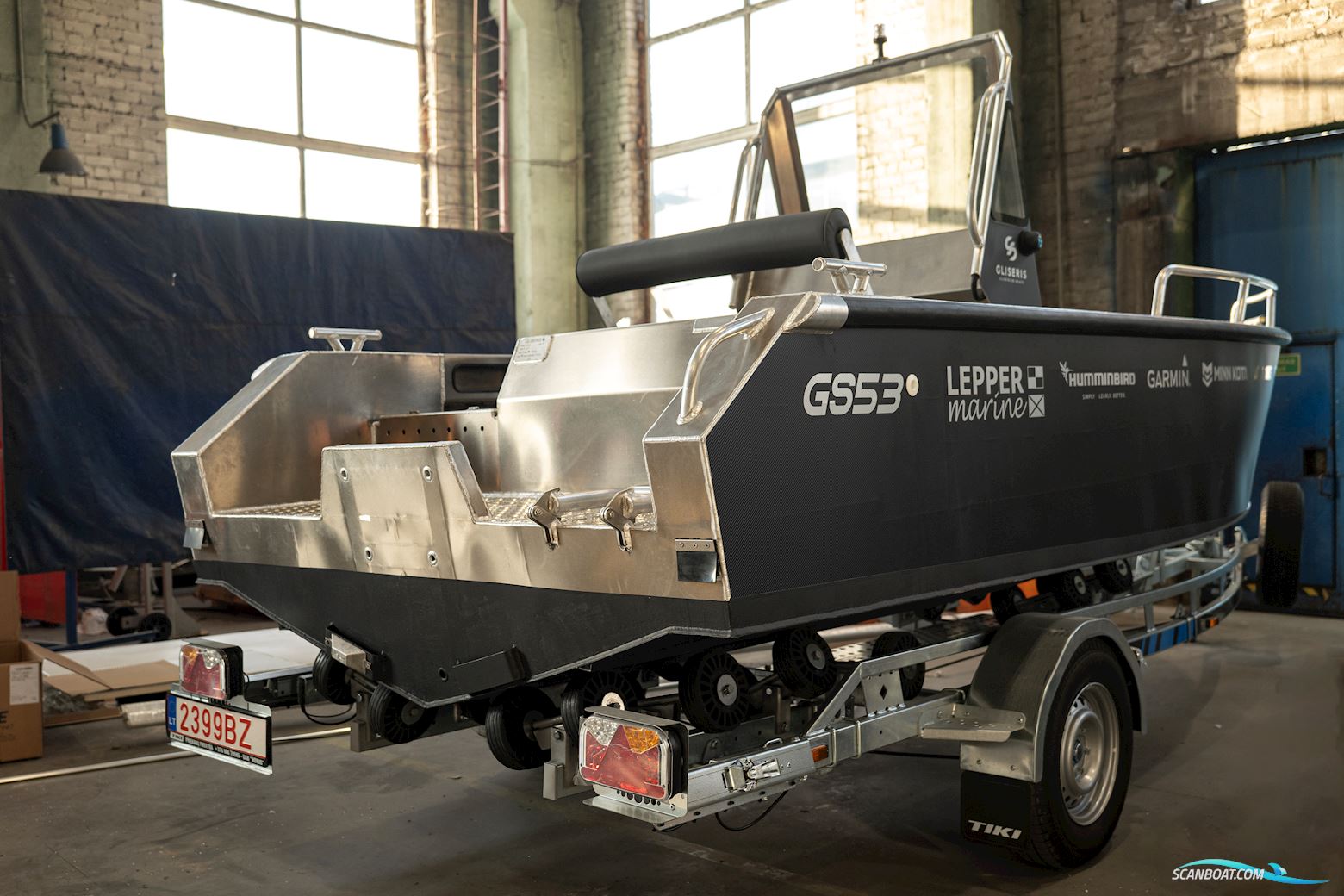 Gliseris G5 Aluminiumsbåd