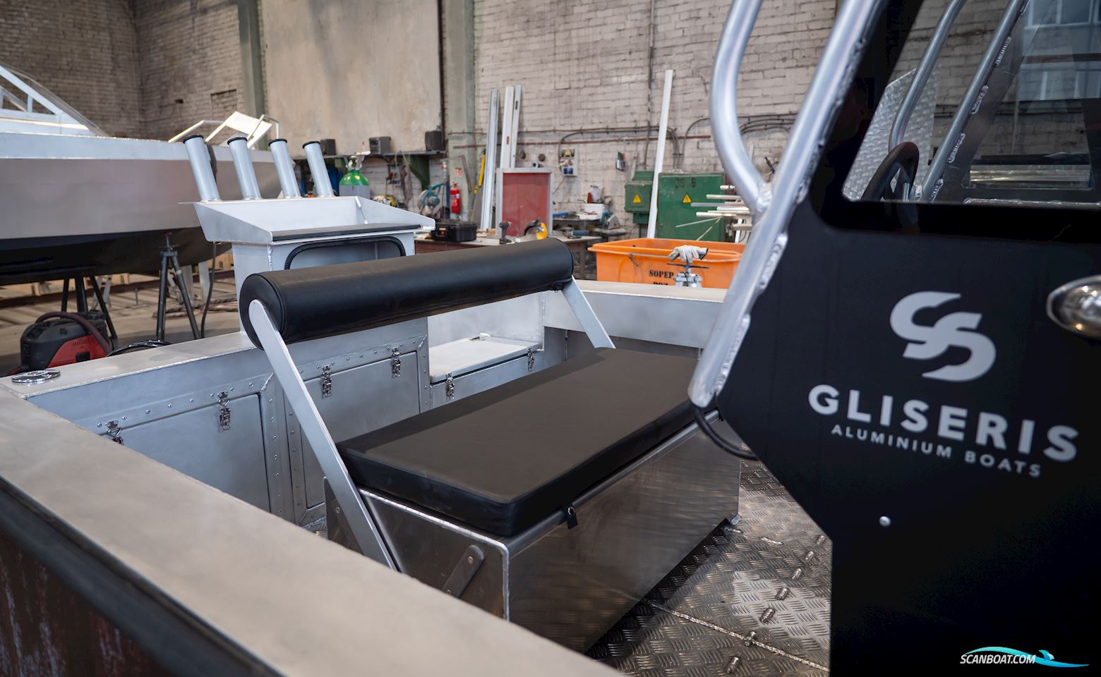 Gliseris G5 Aluminiumsbåd