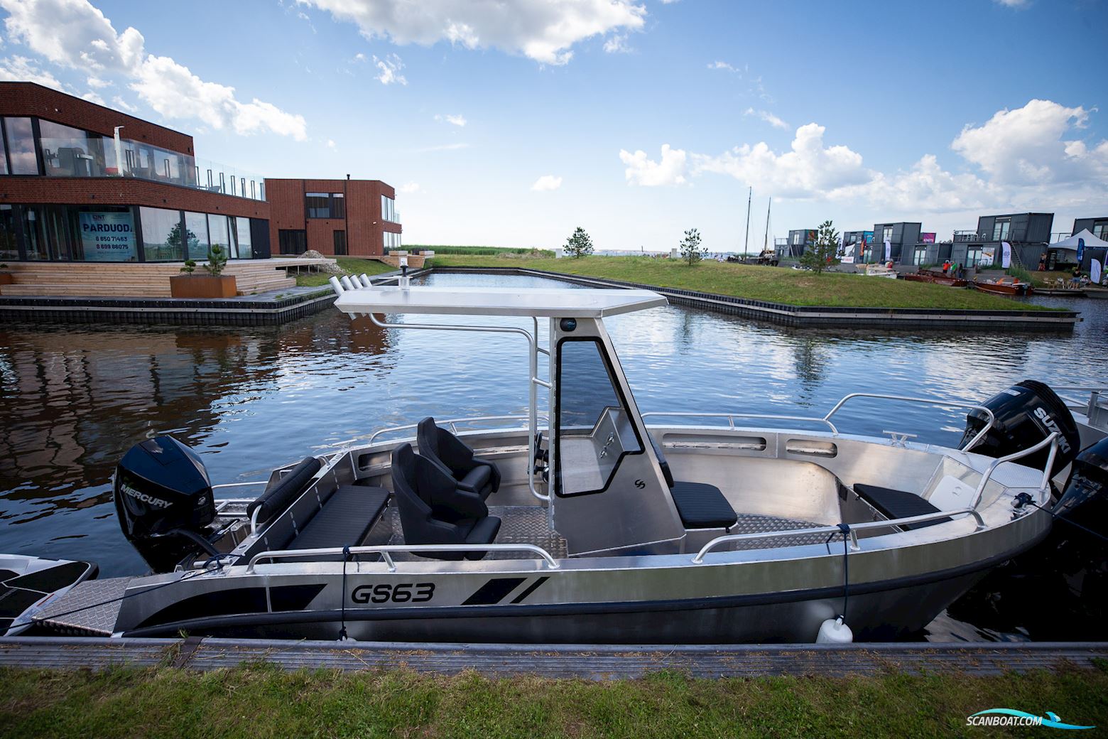 Gliseris G6T Aluminiumsbåd Motorbåt 2024, Danmark
