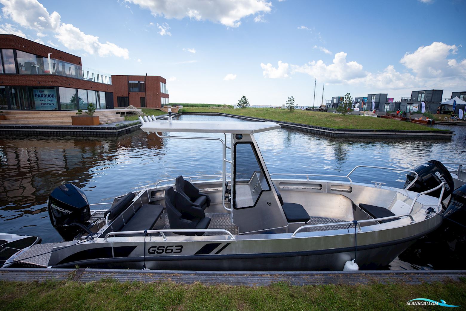 Gliseris G6T Aluminiumsbåd Motorbåt 2025, Danmark