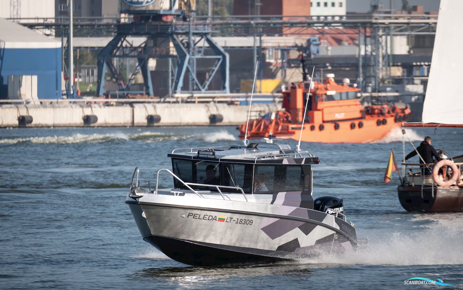 Gliseris G7C Aluminiumsbåd