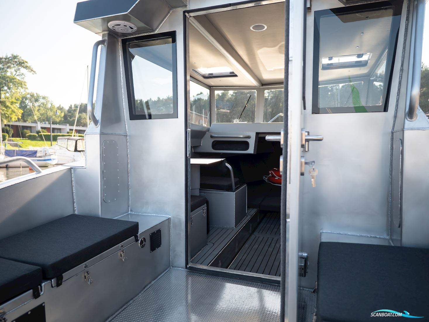 Gliseris G7C Aluminiumsbåd