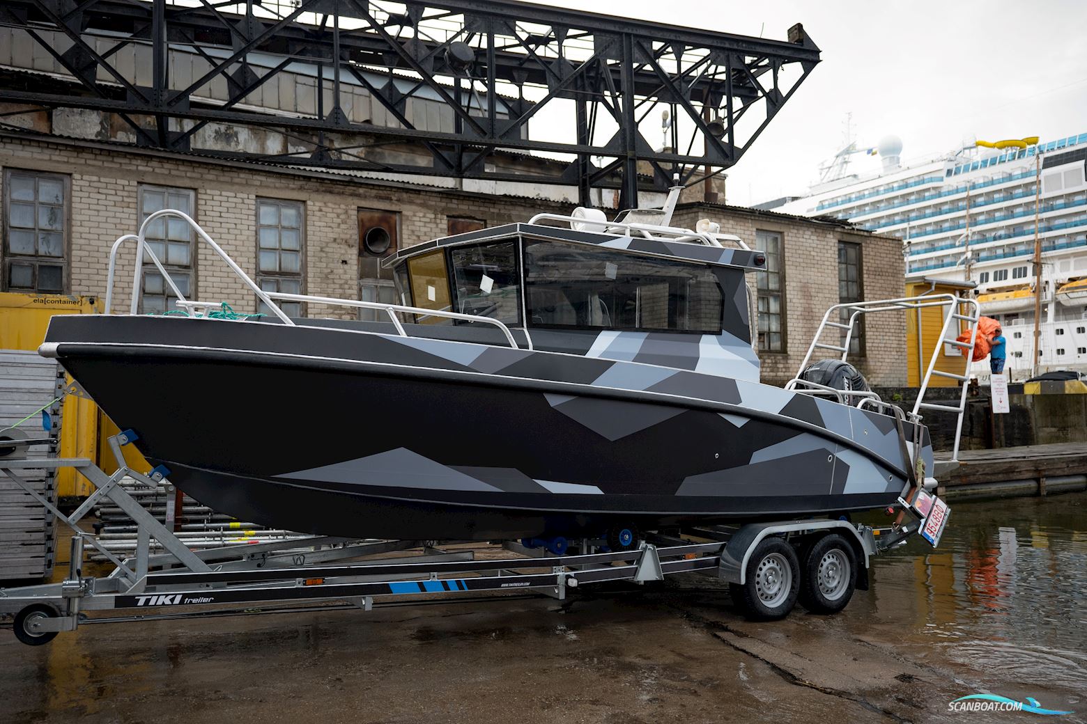 Gliseris G8C Aluminiumsbåd