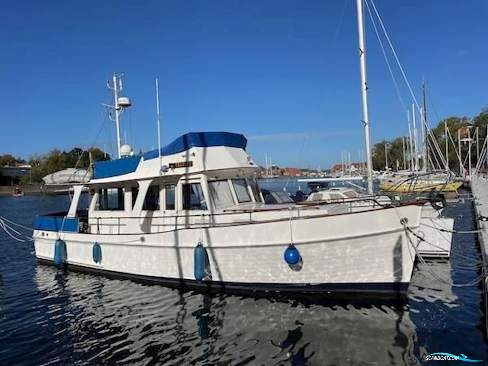 Grand Banks 42 Europa Motorbåt 1980, med Ford Lehman motor, Tyskland