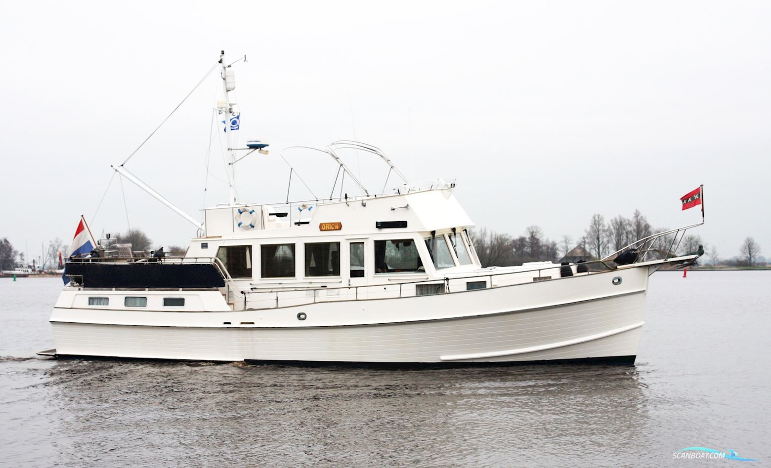 Grand Banks 49 Stabilizers Motorbåt 1991, med Caterpillar motor, Holland