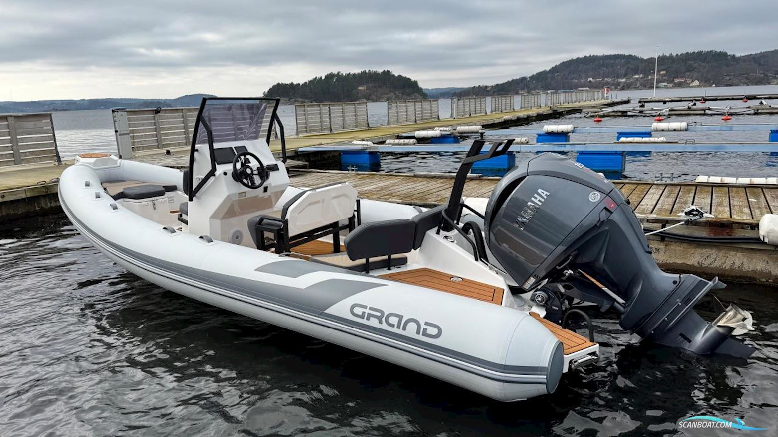 GRAND D600 LUX Motorbåt 2024, med Yamaha motor, Sverige