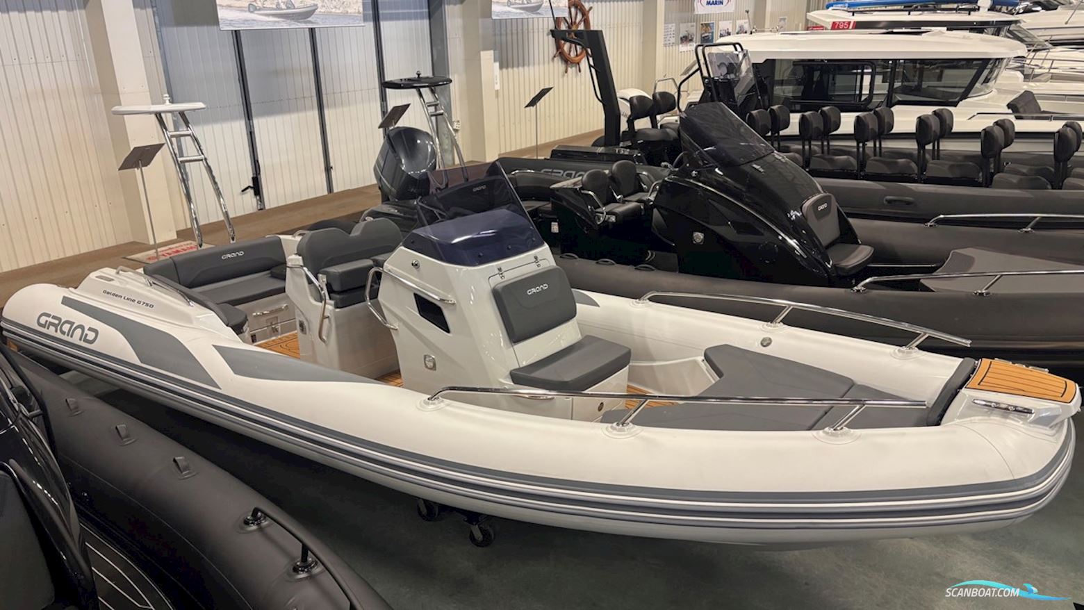 GRAND GOLDEN LINE G750L Motorbåt 2023, med Mercury  motor, Sverige