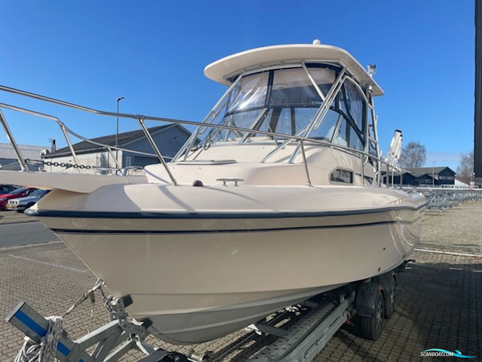 Grandy White Gulfstream 232 med ny 400 hk Mercury Verado V10 XL CF