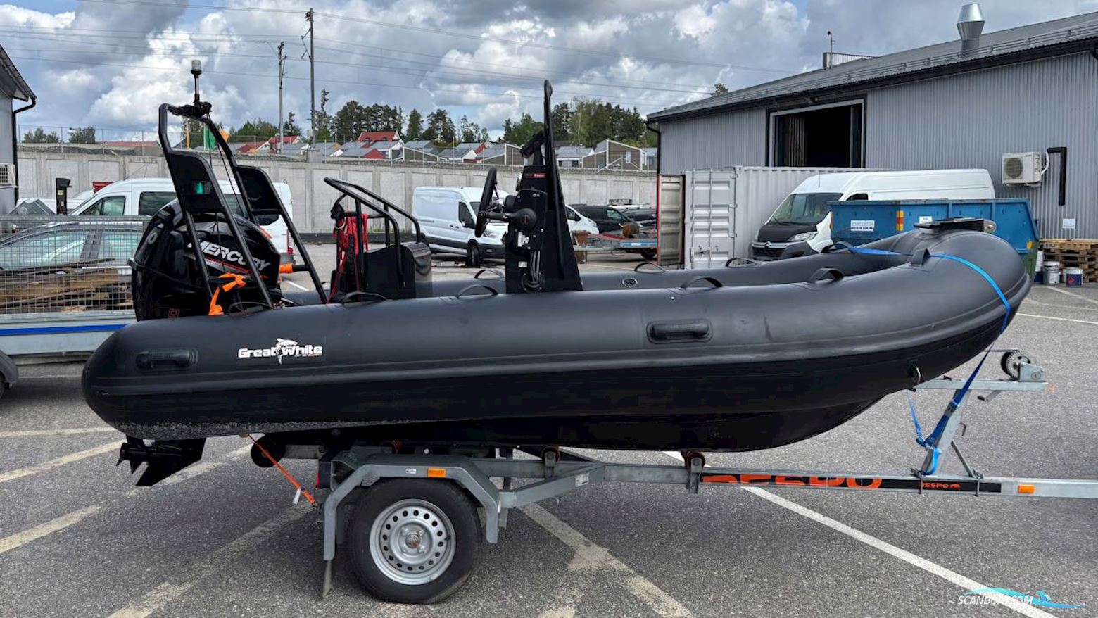 Greatwhite 420 Aluminium Motorbåt 2021, med Mercury motor, Sverige