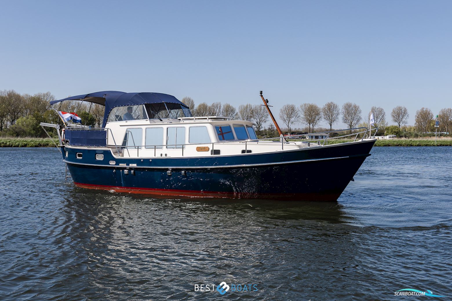Groeneveld Spitsgatkotter 1300 AK Motorbåt 1998, Holland