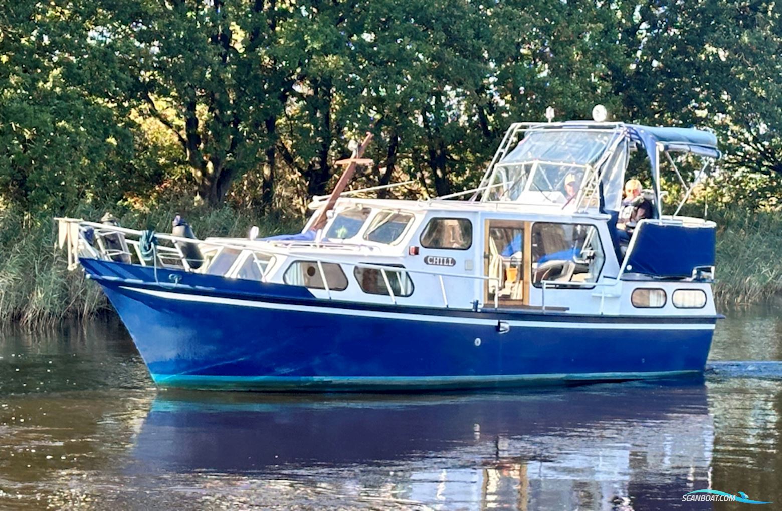 Groenewold Kruiser Motorbåt 1980, med Peugeot motor, Holland