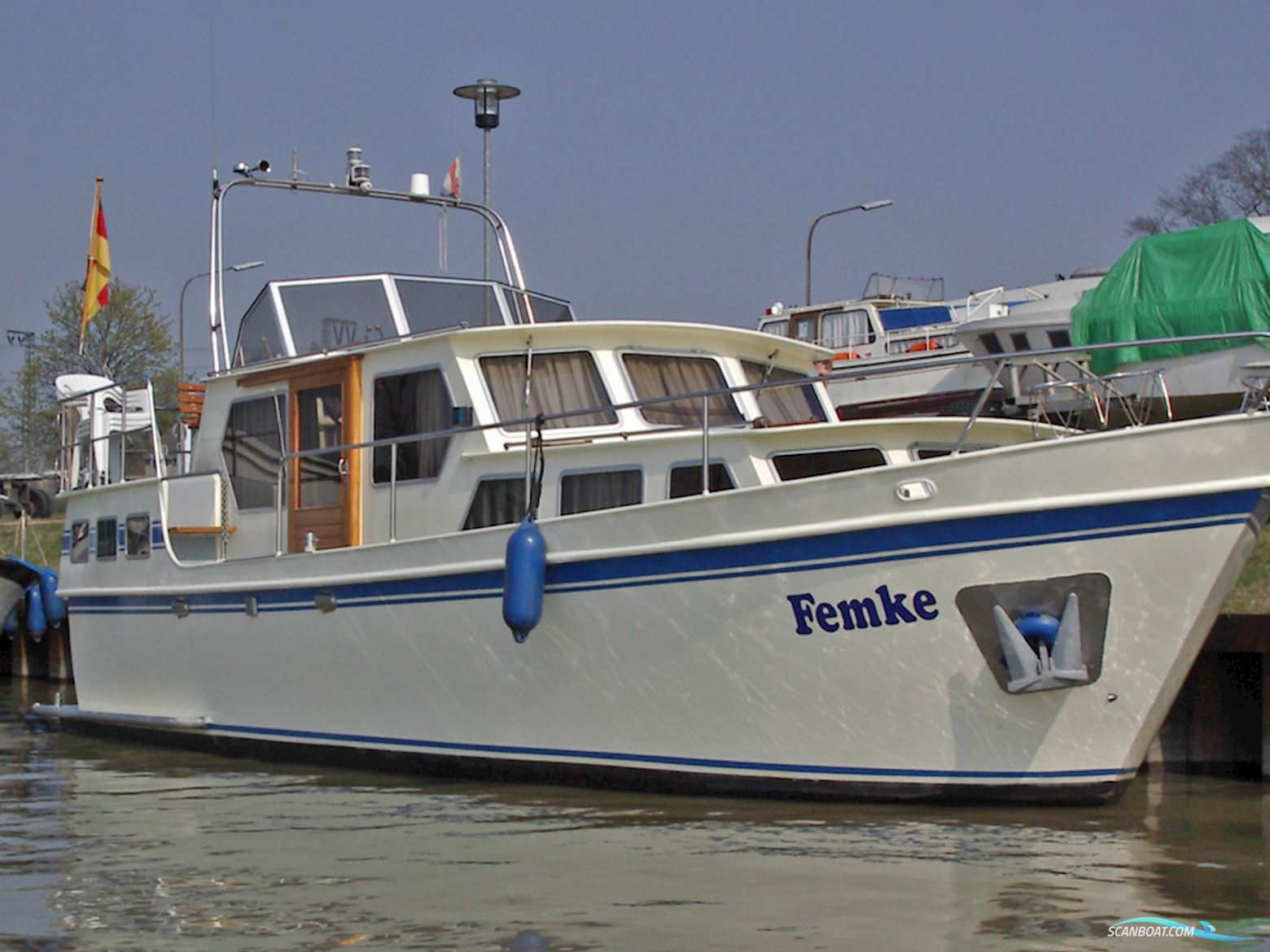 Gruno 1050 Motorbåt 1986, med Ford P.K.F. Marine Fsd425 motor, Tyskland