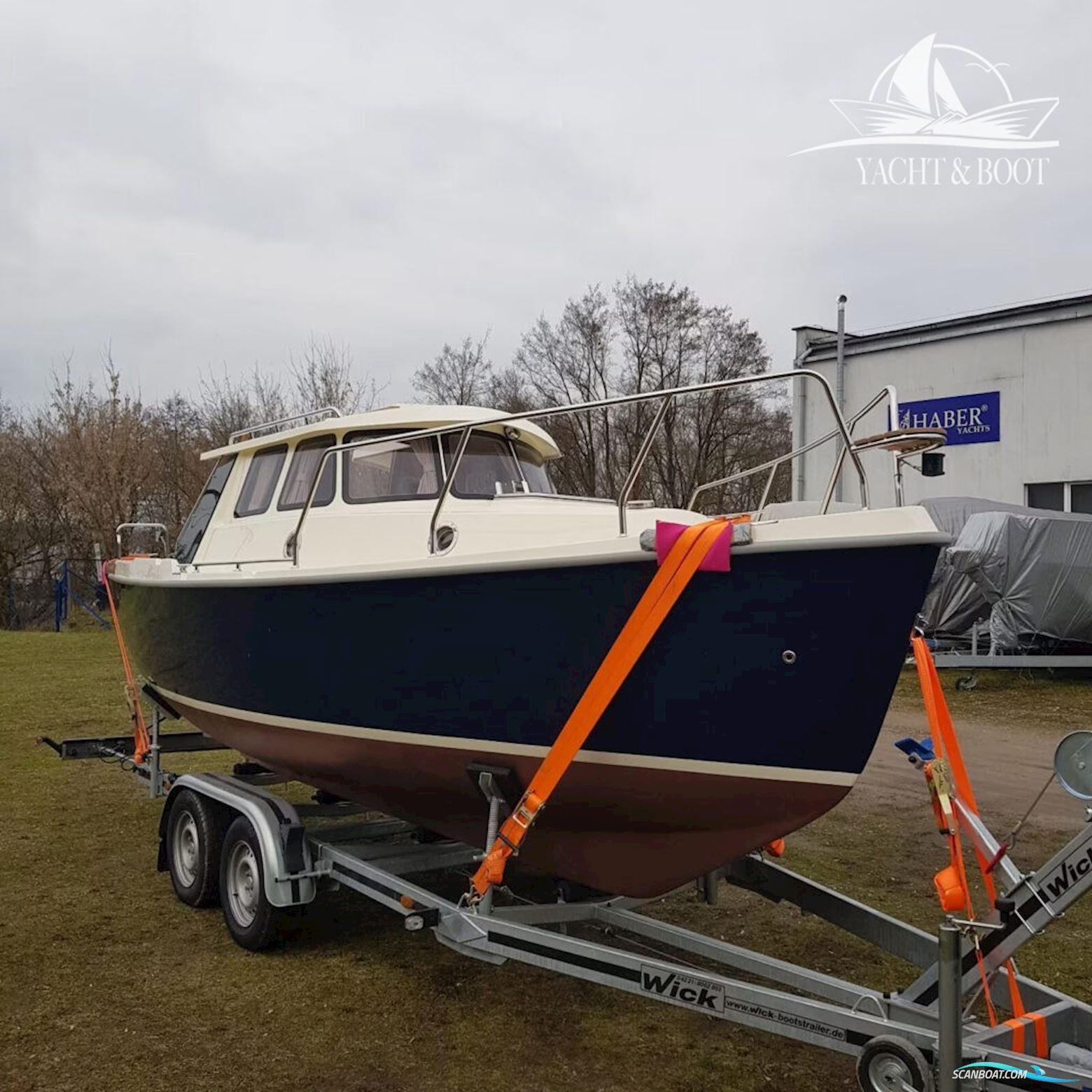 Haber 660 M Motorbåt 2023, med Yanmar motor, Tyskland