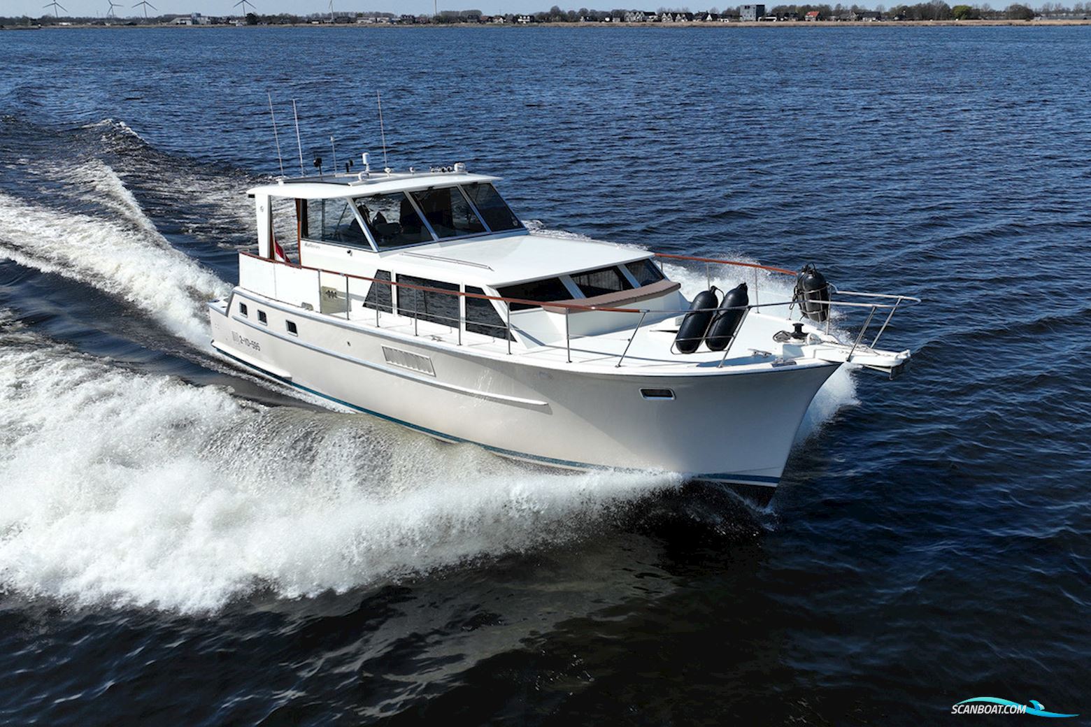 Hatteras 48 Fisherman Motorbåt 1973, Holland