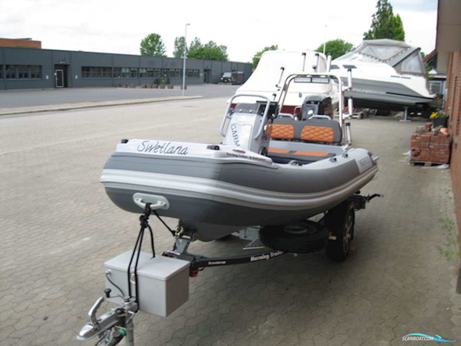 Highfield CL380DL m/Mercury F60 hk EFI 4-takt og Brenderup trailer - NU NEDSAT KR. 15.000,- !