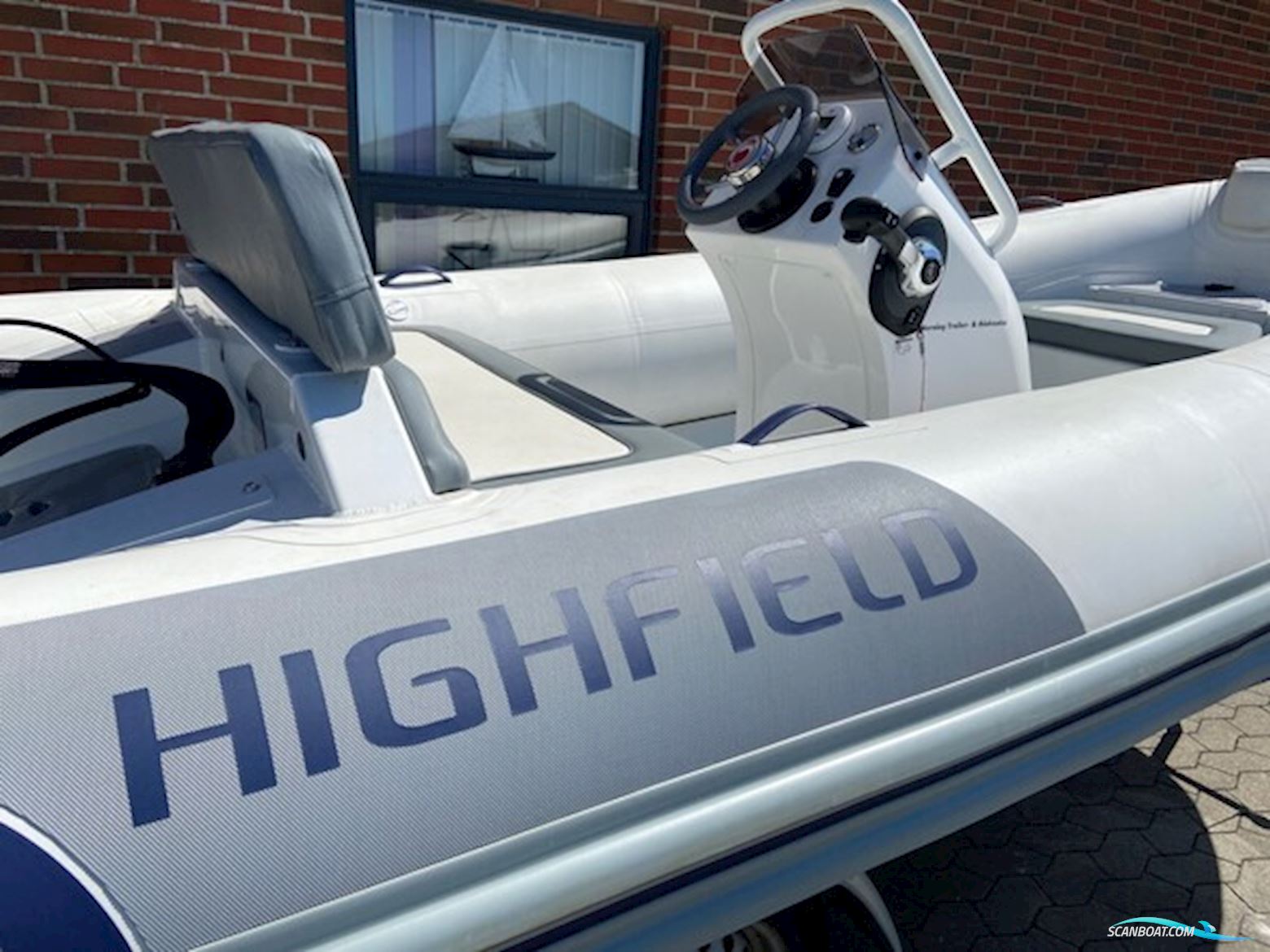 Highfield DL420 m/Mercury F60 hk EFI 4-takt og Variant trailer