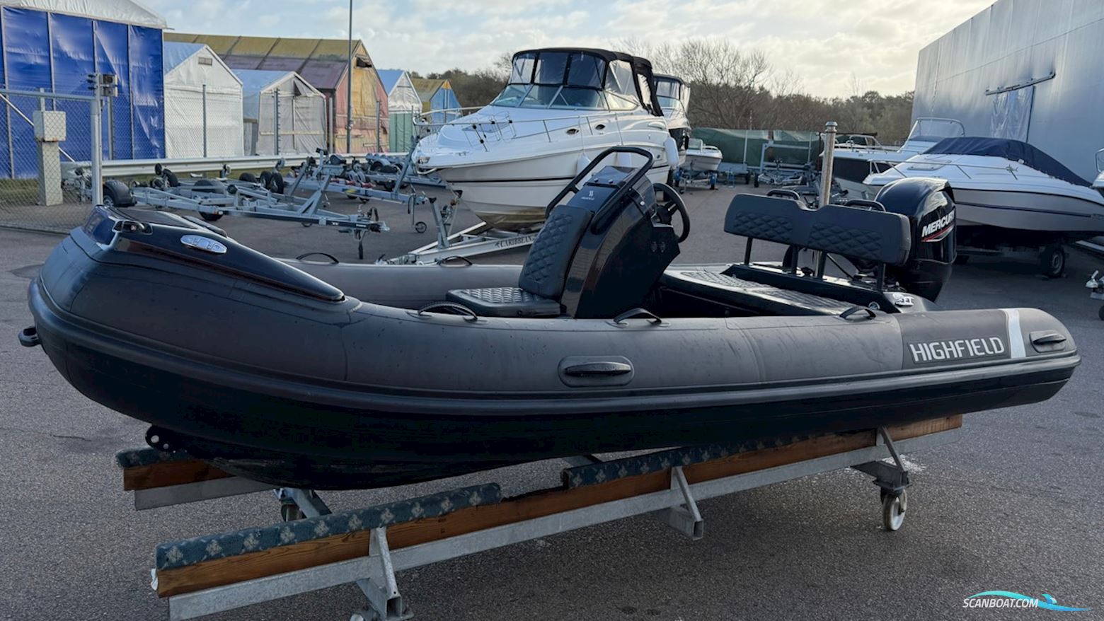 Highfield SP 420 Motorbåt 2023, med Mercury  motor, Sverige