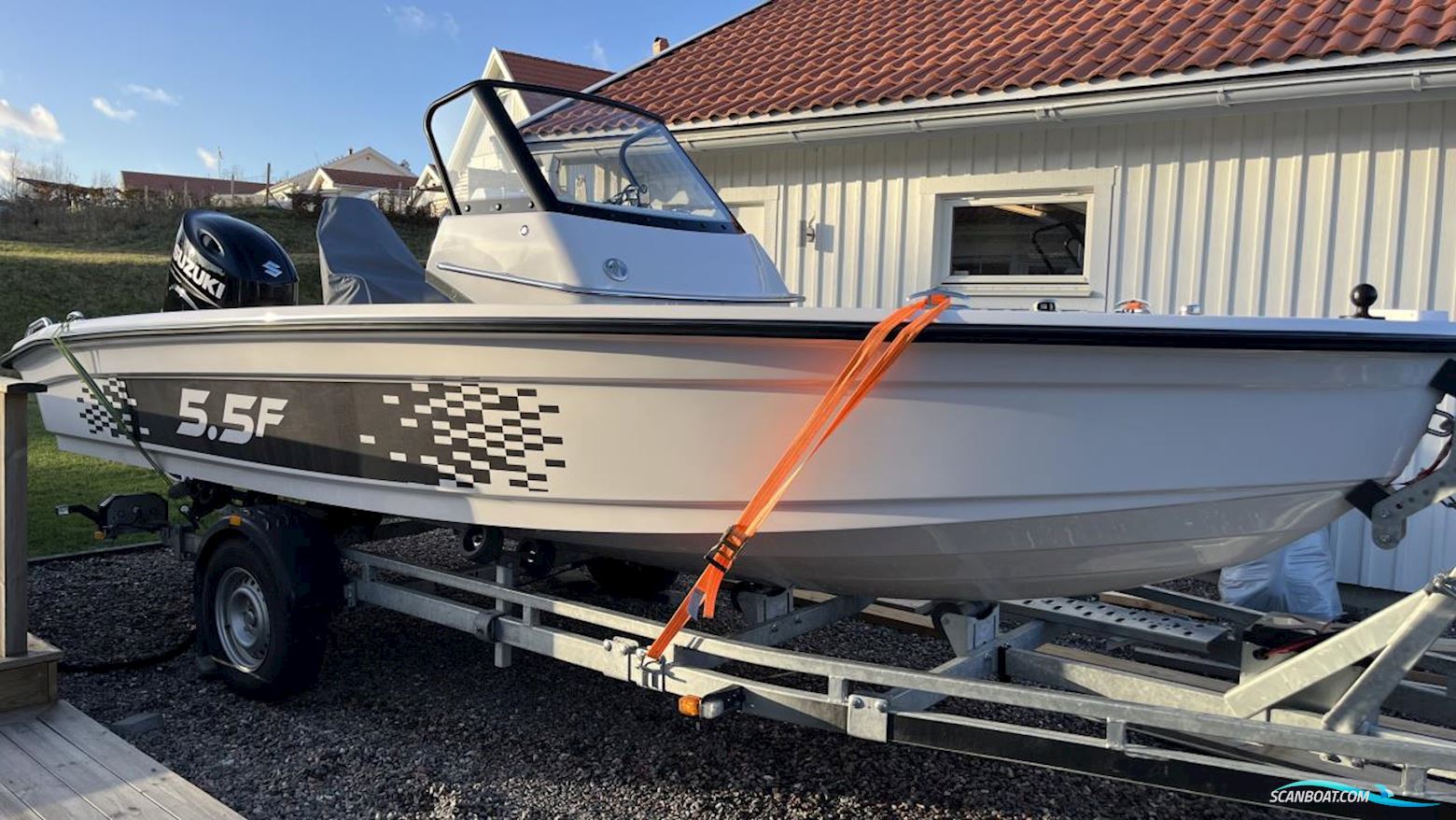 Hr 5.5 Fishing Motorbåt 2024, med Suzuki motor, Sverige